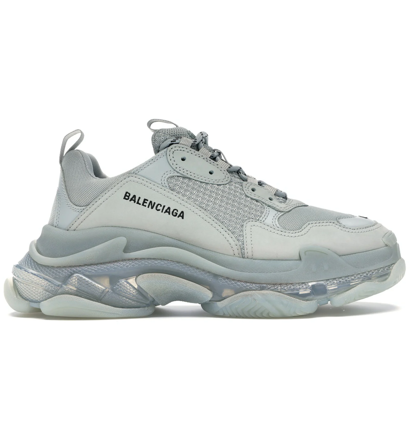 Balenciaga triple hot sale s grey black