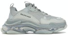 Balenciaga Triple S Suola Trasparente Grigio