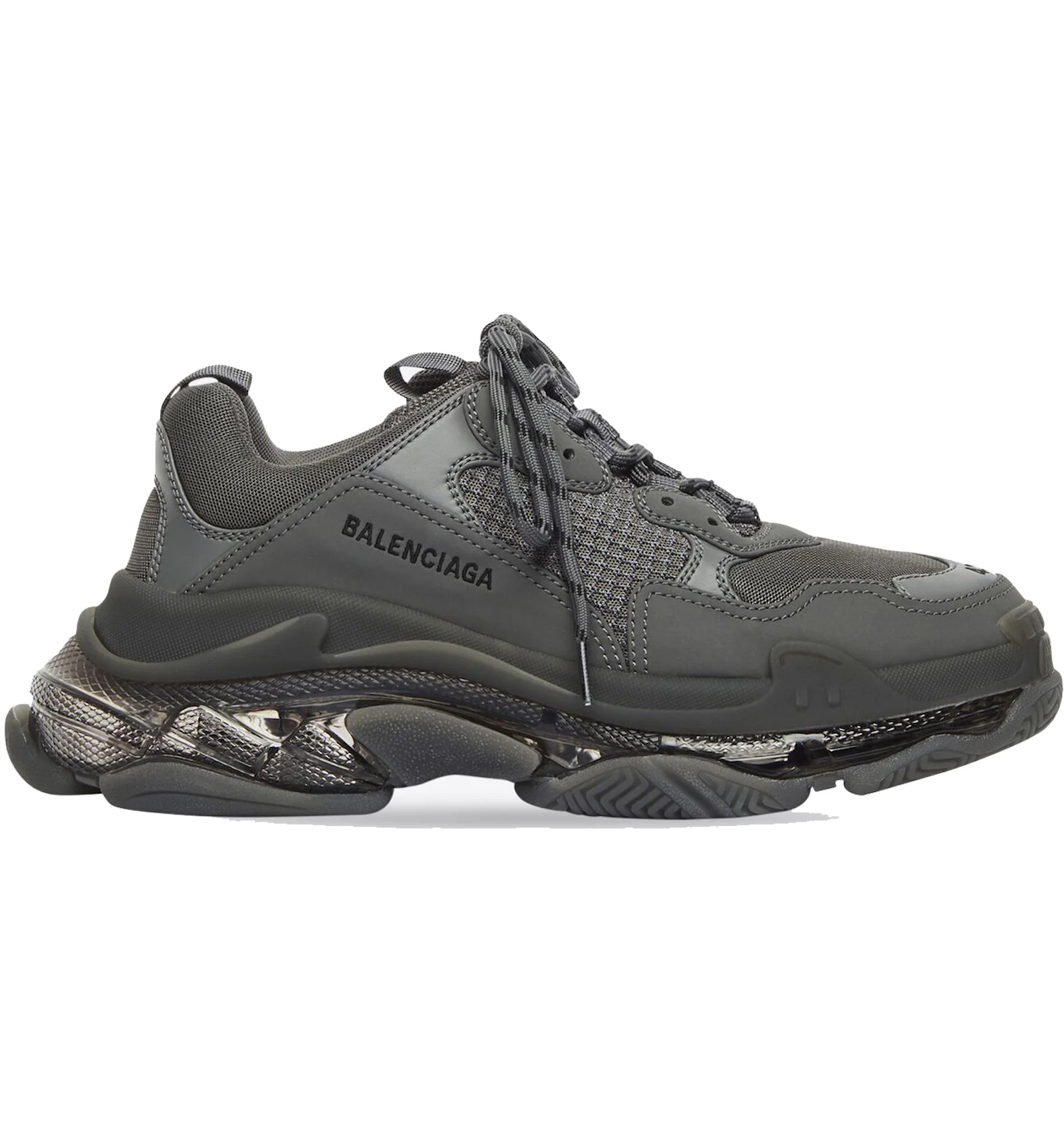 Balenciaga Triple S Clear Sole Grey Women s