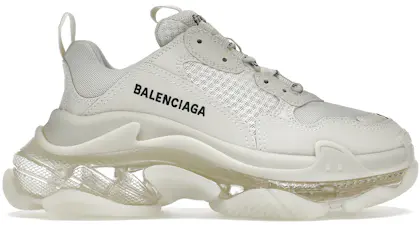 Balenciaga Triple S Clear Sole White (Women's) - 544351W2FB19000 - US