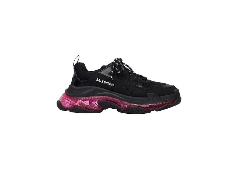 hot pink balenciaga triple s