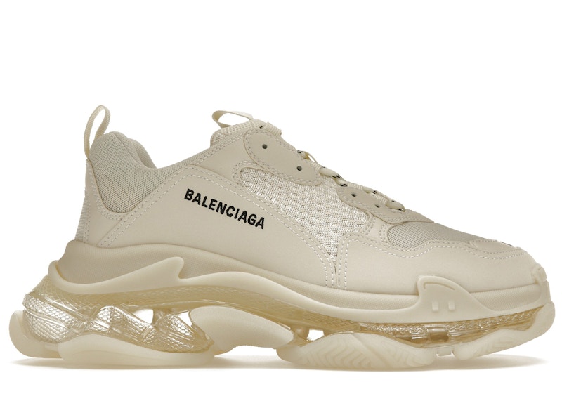 Balenciaga Triple S Clear Sole Beige