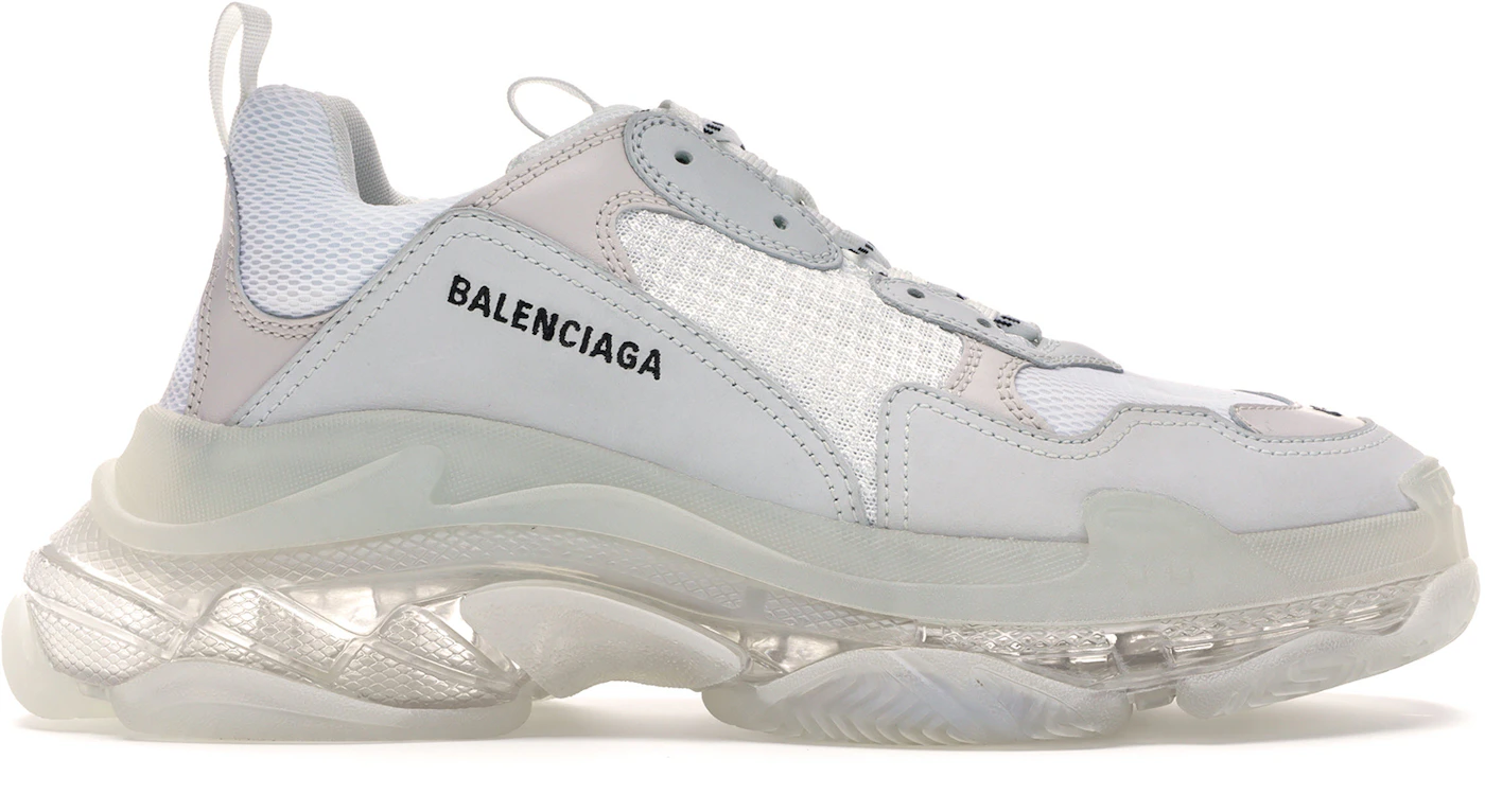Balenciaga Triple S Clear-Sole Sneakers