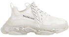 Balenciaga Triple S Clear Sole Bianco (donna)