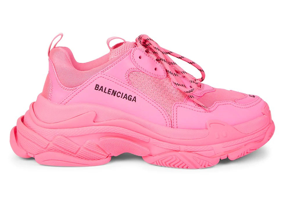 Balenciaga Triple S Fluorescent Pink Men's - 536737 W2CA5 5000 - US