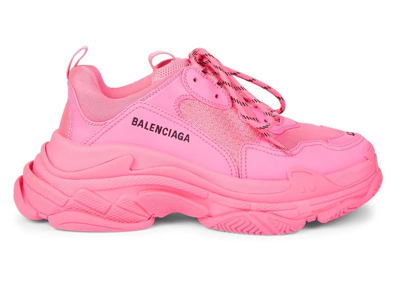 Balenciaga Triple S Fluorescent Pink