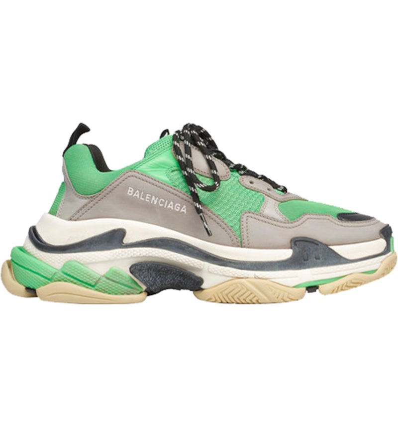 Balenciaga Triple S Green Grey Men s 536737W09OH3067 US