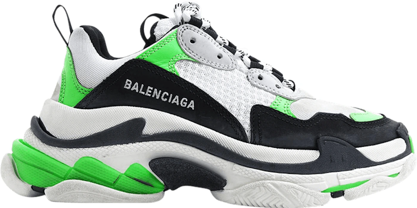 Balenciaga Triple S Green (Women's) - 524039 W09O6 - US