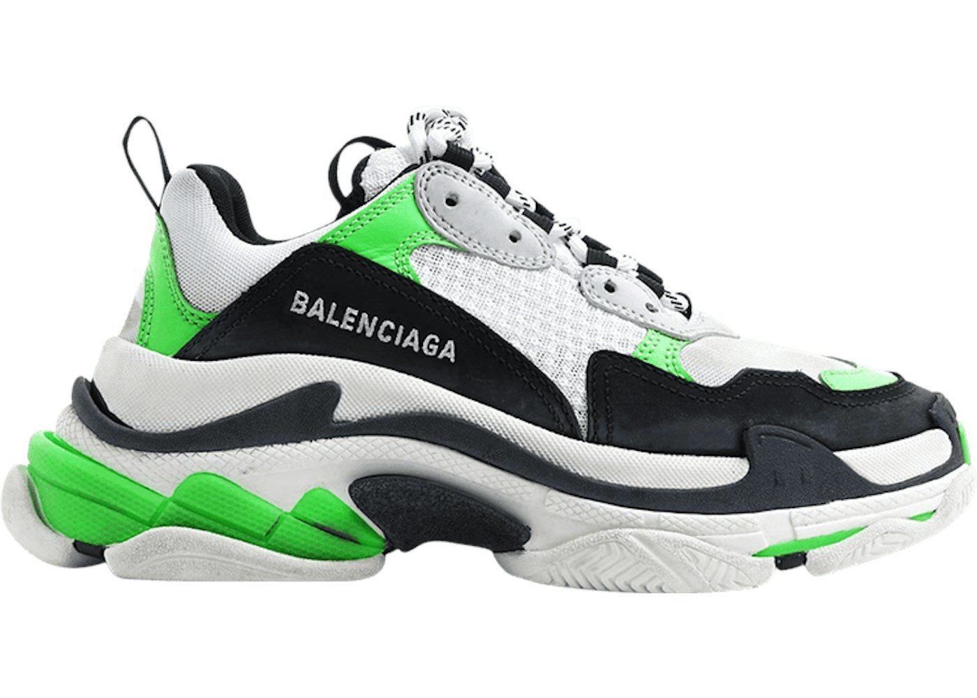 Balenciaga Triple S Green W W09o6 9063 Balenciaga Triple S Green W W09o6 9063