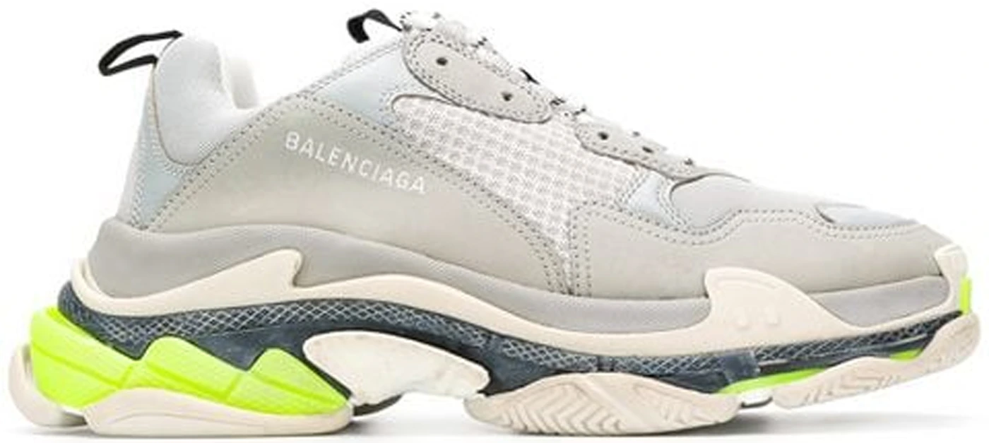 Balenciaga Triple S Grey Fluorescent Men's - 541621W09O1-1220 - US