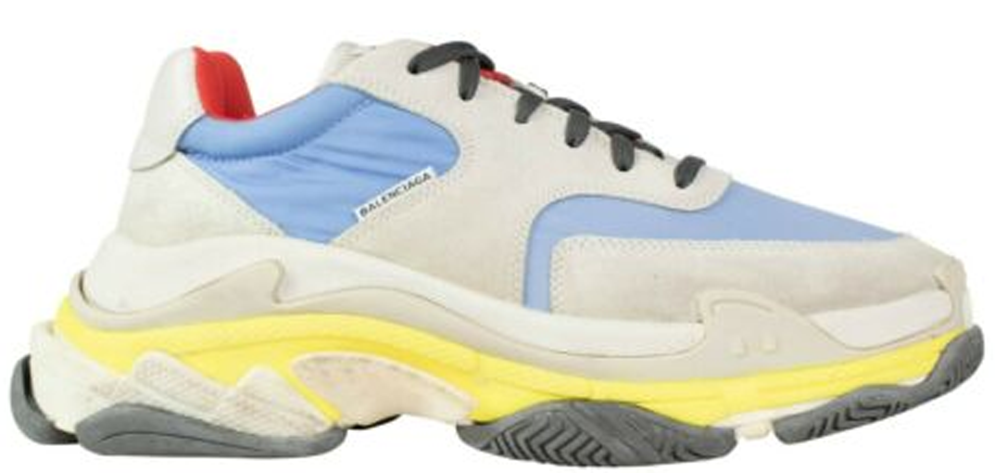 BALENCIAGA Track Low Top Sneakers In Multicolor Like Auth 542436W2FSA