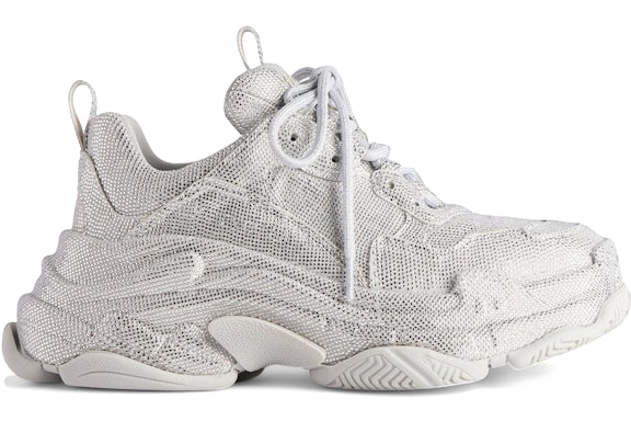 Balenciaga Triple S Strass Grigio Chiaro (donna)