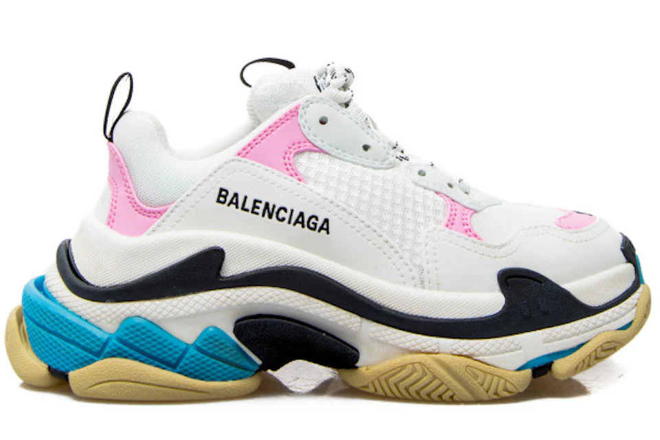 Balenciaga Triple S Light Pink Turquoise 524039W09OM9054 US