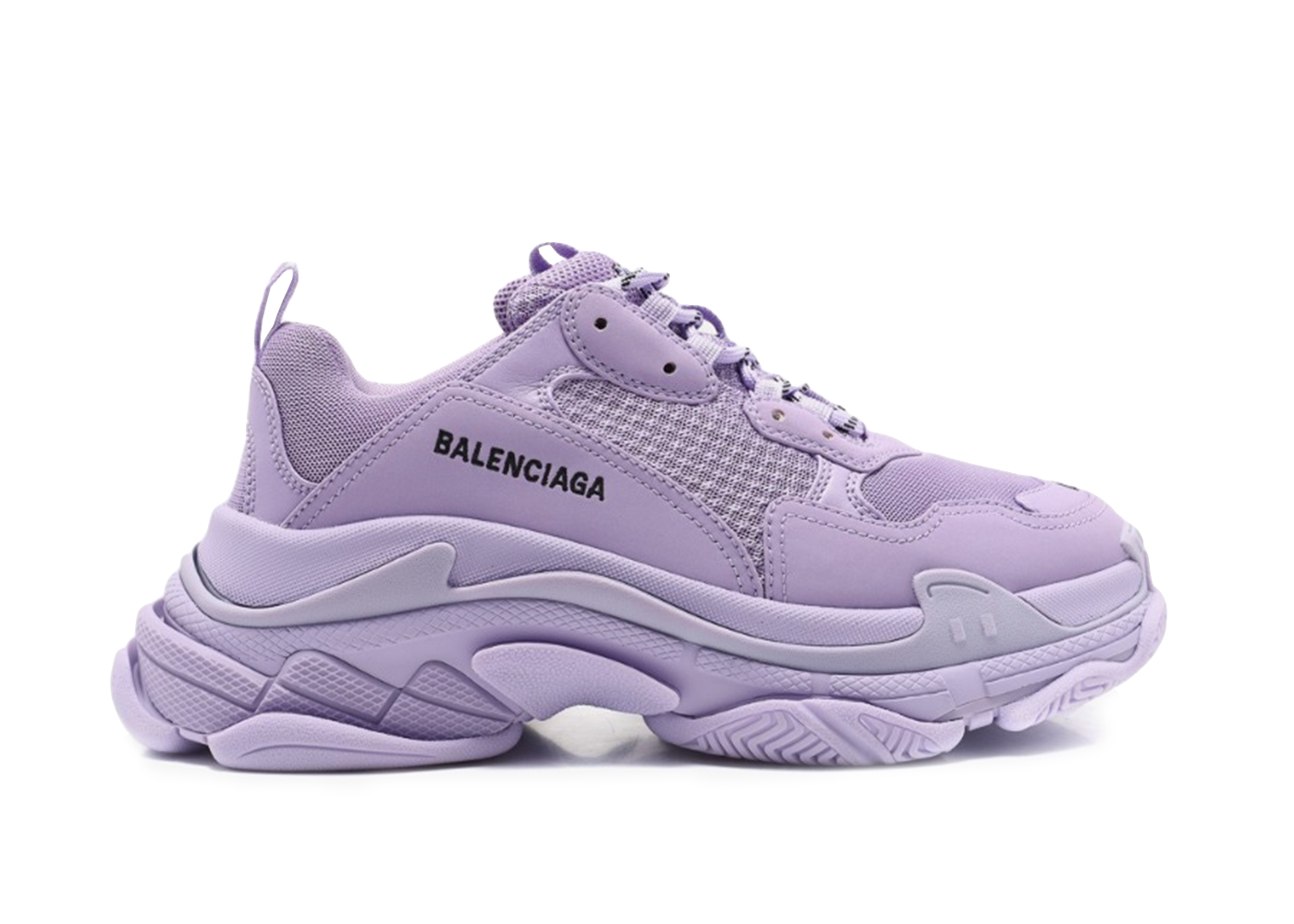 Balenciaga triple cheap s purple white