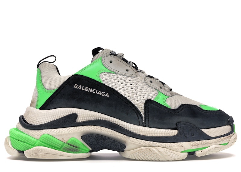 Balenciaga Triple S Mr. Porter Neon Green 2018 メンズ - 516590 ...