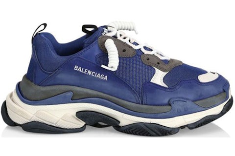 Balenciaga Triple S Navy Men s Sneakers GB
