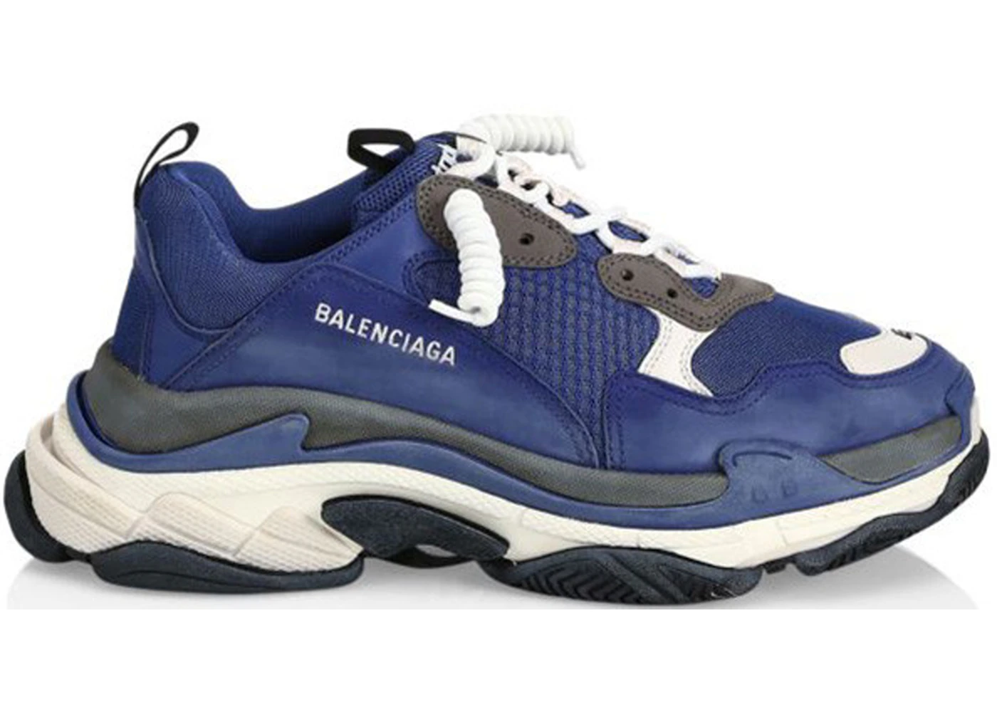Balenciaga shoes mens navy hotsell