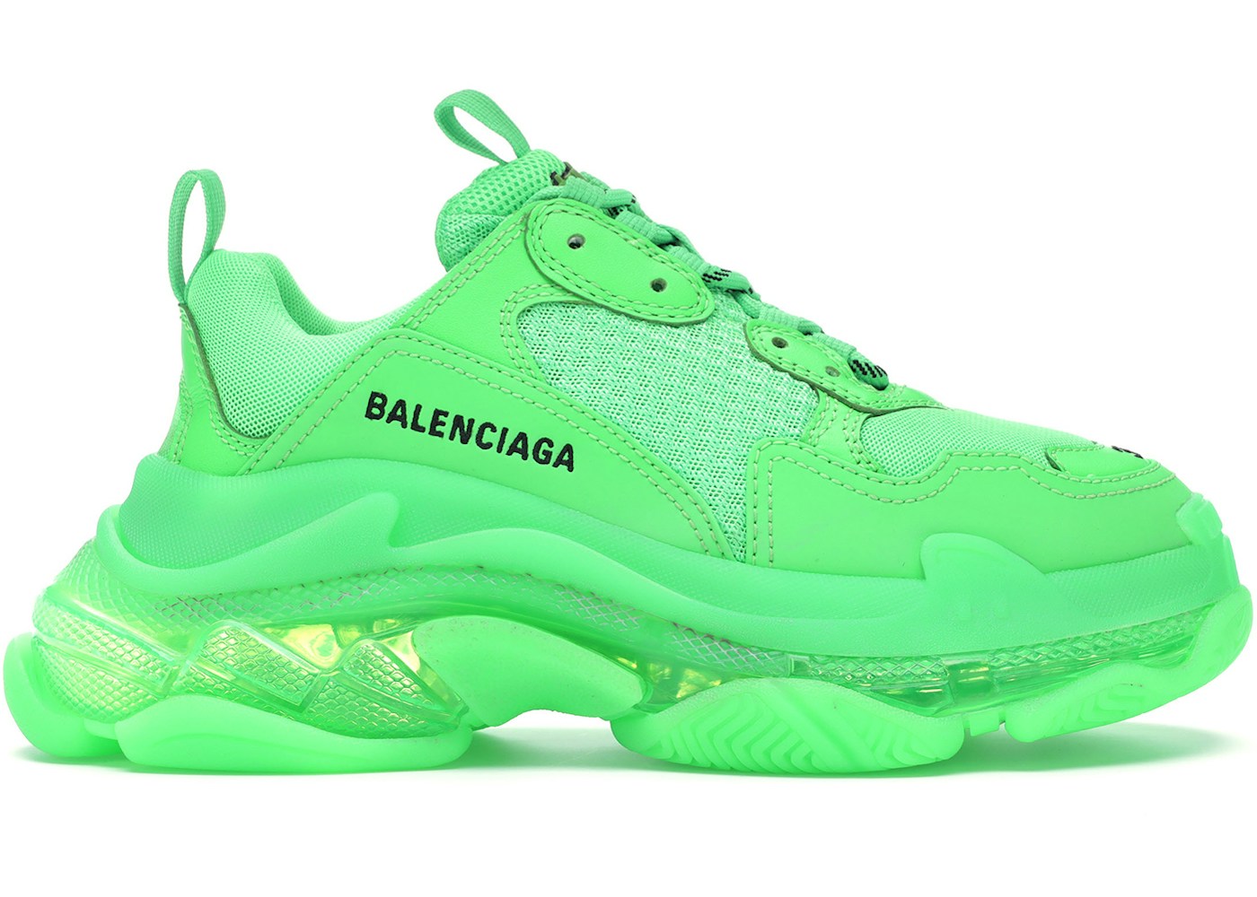 Balenciaga triple s green replica Clearance