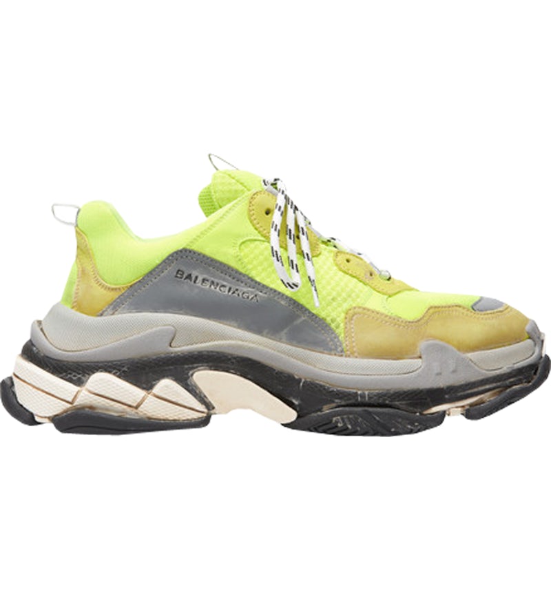 Balenciaga shoes neon sales