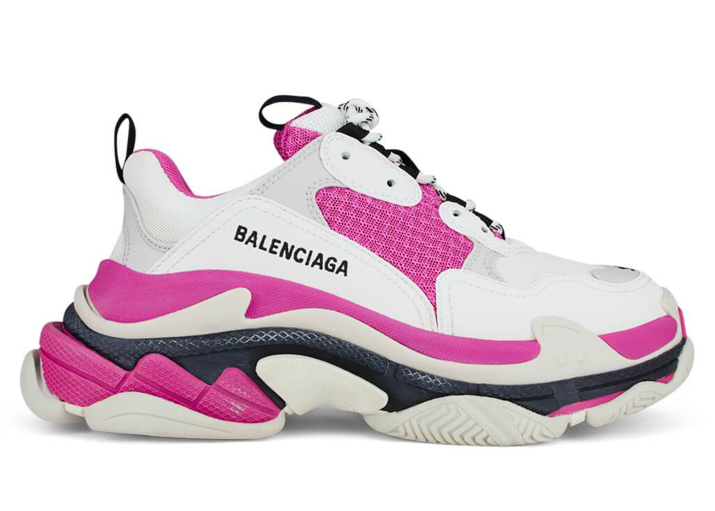 Balenciaga Triple S Pink White (Women's) - 524039W09OM9021 - US