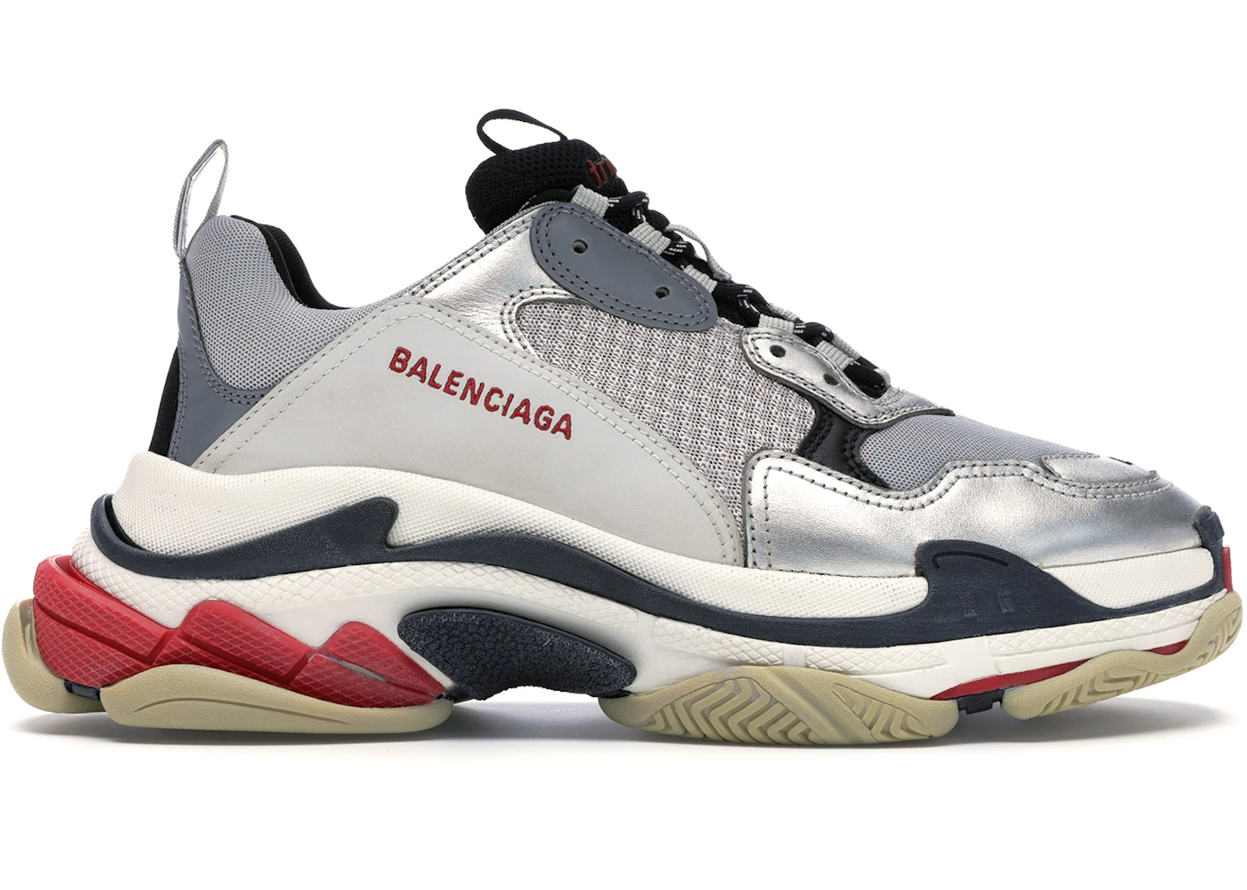 Grey red balenciaga Clearance