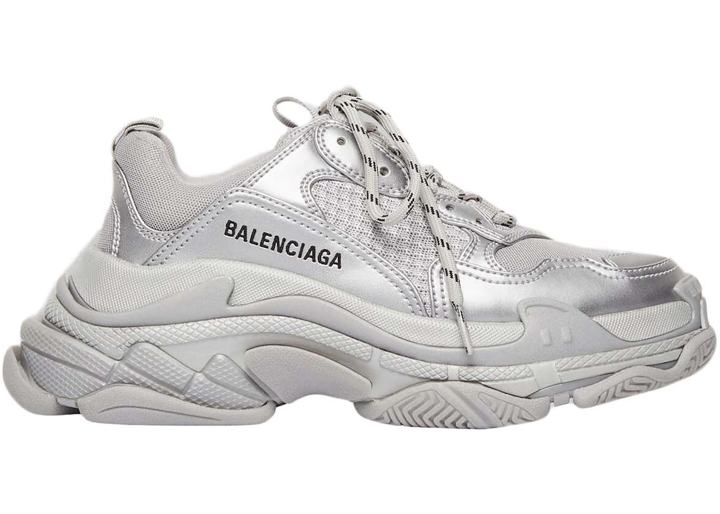Balenciaga Triple S Silver W 524039w2fs28100 Balenciaga Triple S Silver W 524039w2fs28100