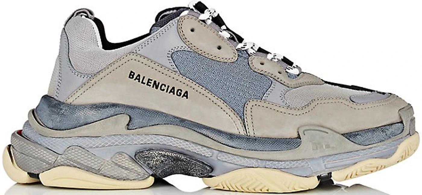 Balenciaga Triple S Sneakers in Gray