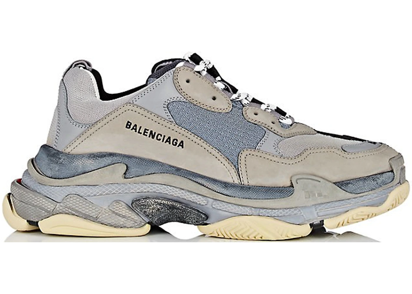 Grey And Black Balenciaga Triple S | vlr.eng.br