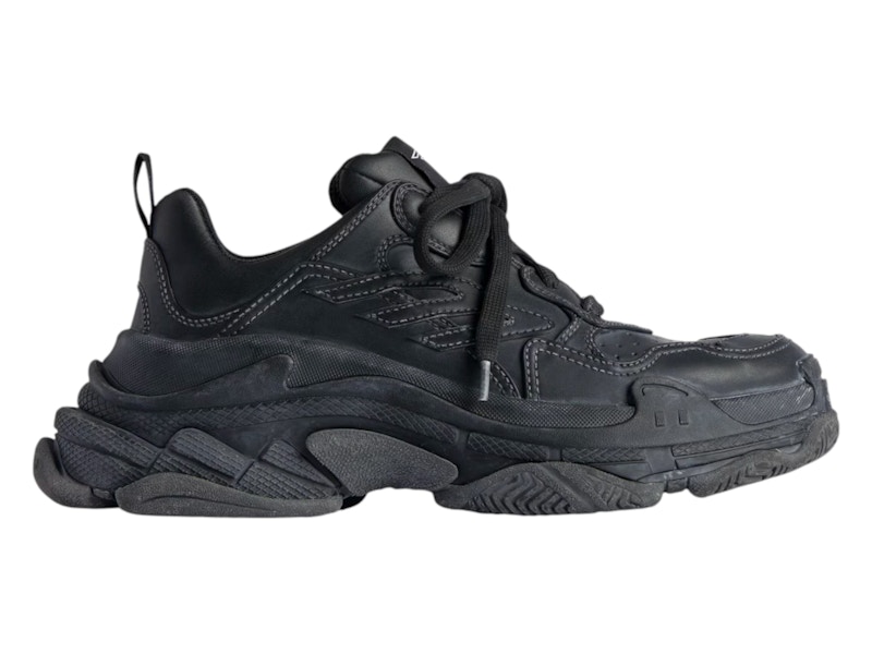 スニーカー BALENCIAGA 'Triple S Sporty' sneakers (803241WTSSL 1000) Men's Triple S Sporty Sneaker in Black | Balenciaga US