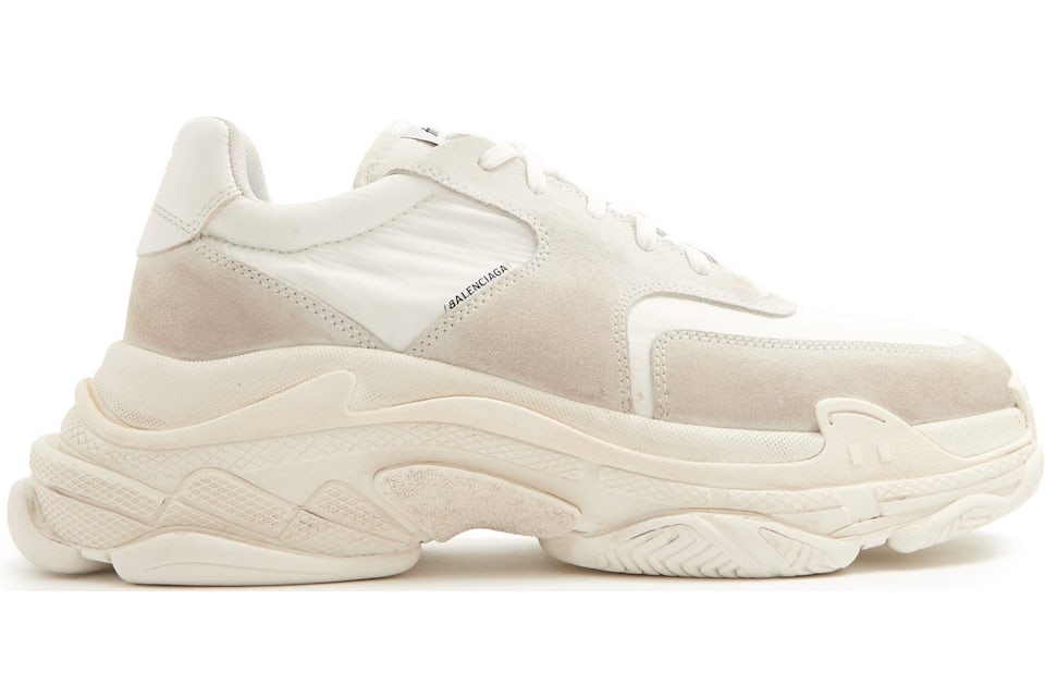 Balenciaga triple s white best sale v2