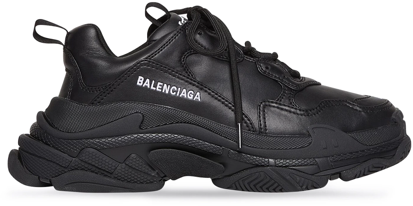 Balenciaga S Synthetic Triple Black (Women's) - 524039W2FA51000 -