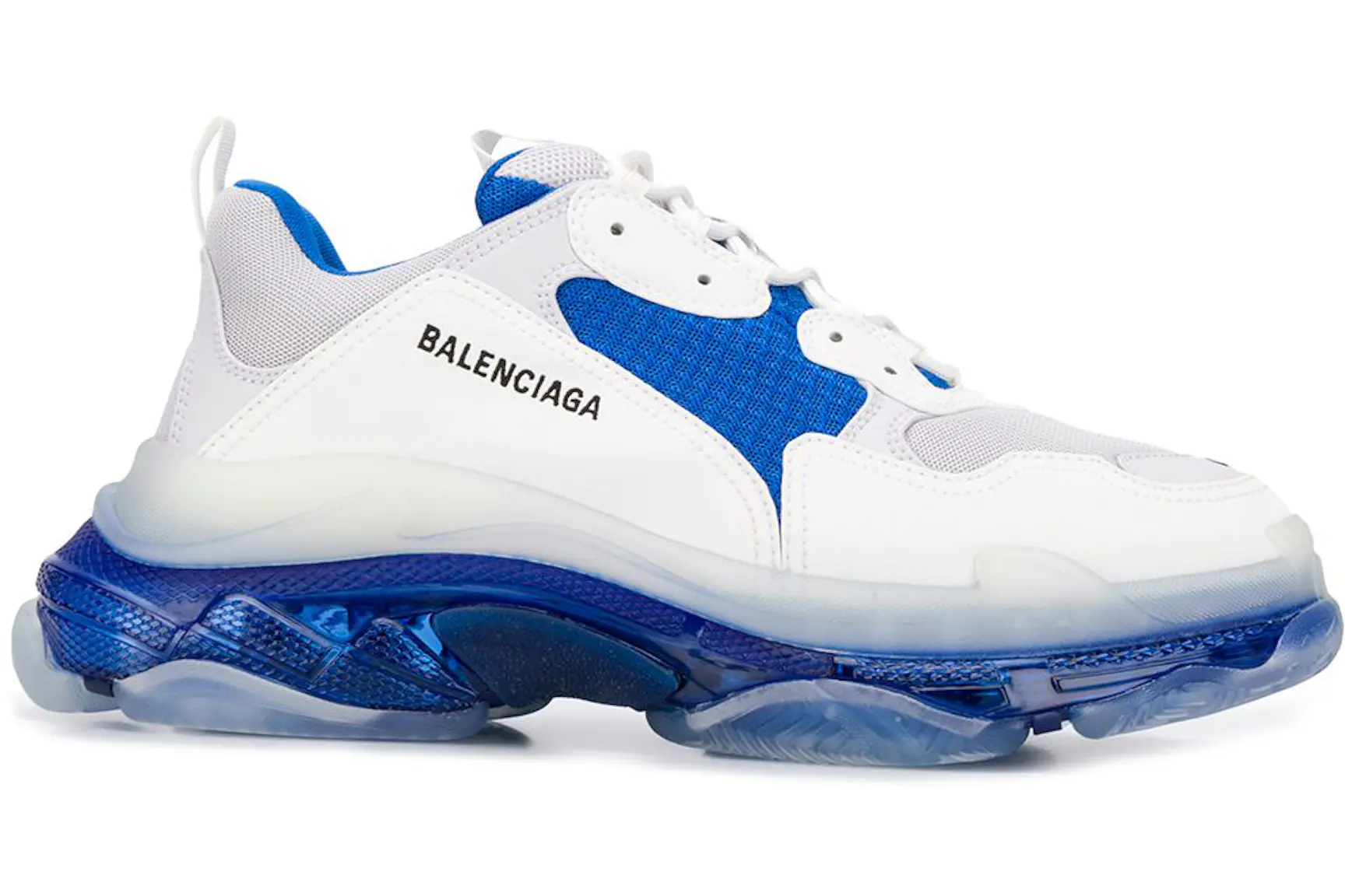 Balenciaga Triple S White Blue Men's - 541624 W09ON 9169 - US