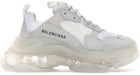 Balenciaga Triple S Bianco Clear Sole (donna)