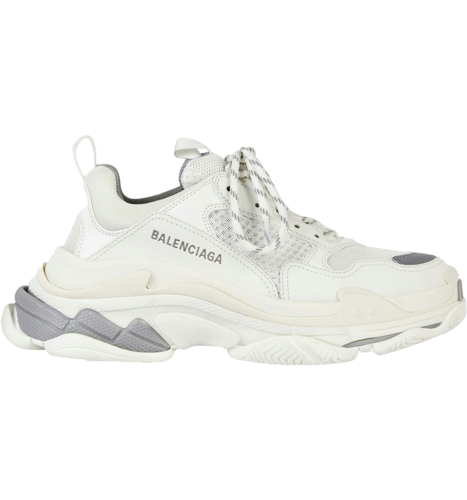 Balenciaga Triple S White Grey (Women's)