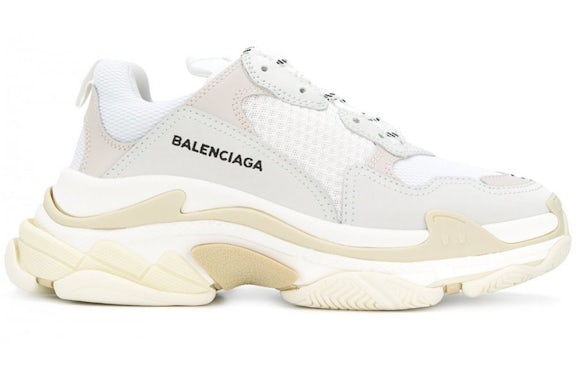 Balenciaga Triple S White Grey