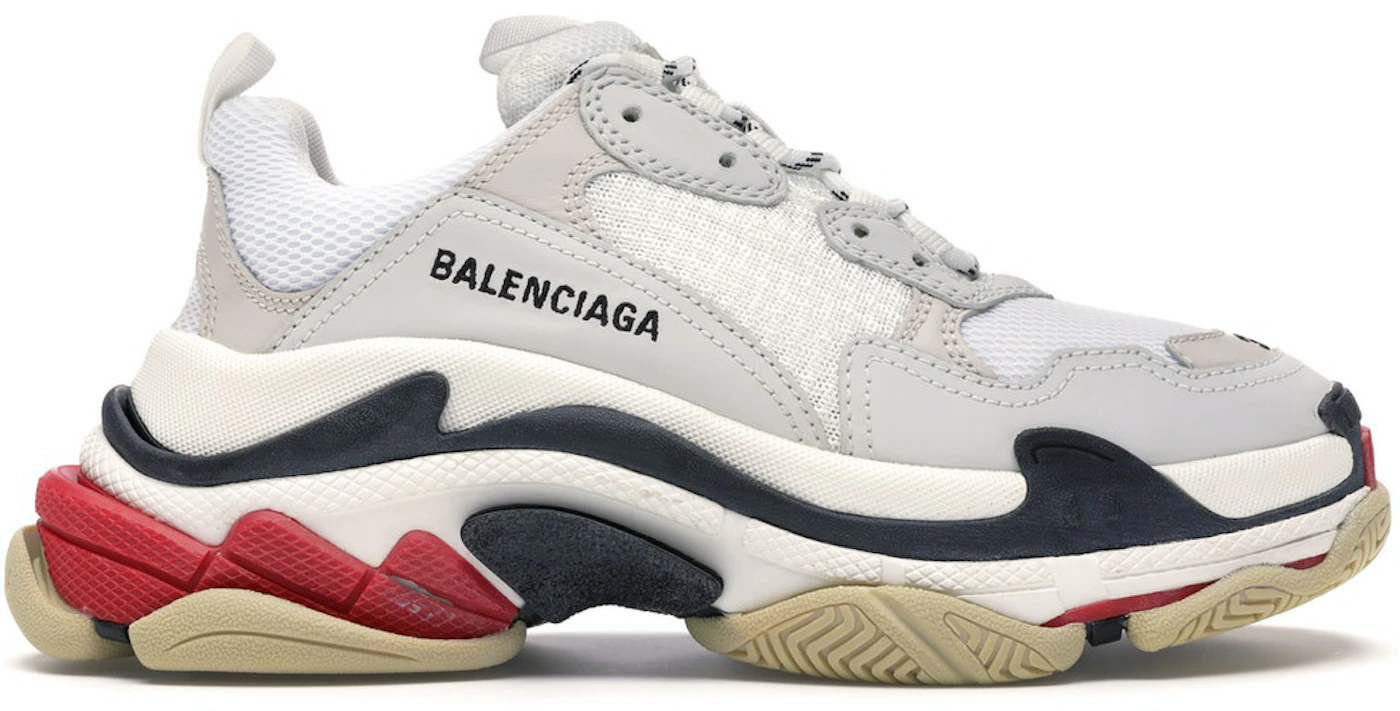 Red Balenciaga sneakers size 37 (7 usa ) Triple S Clear Sole  544351-W2CE1-6500
