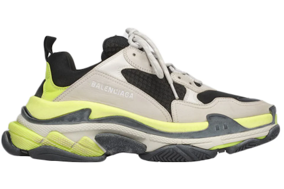 Balenciaga Triple S Yellow Grey Men's - 536737W09OH1293 - US