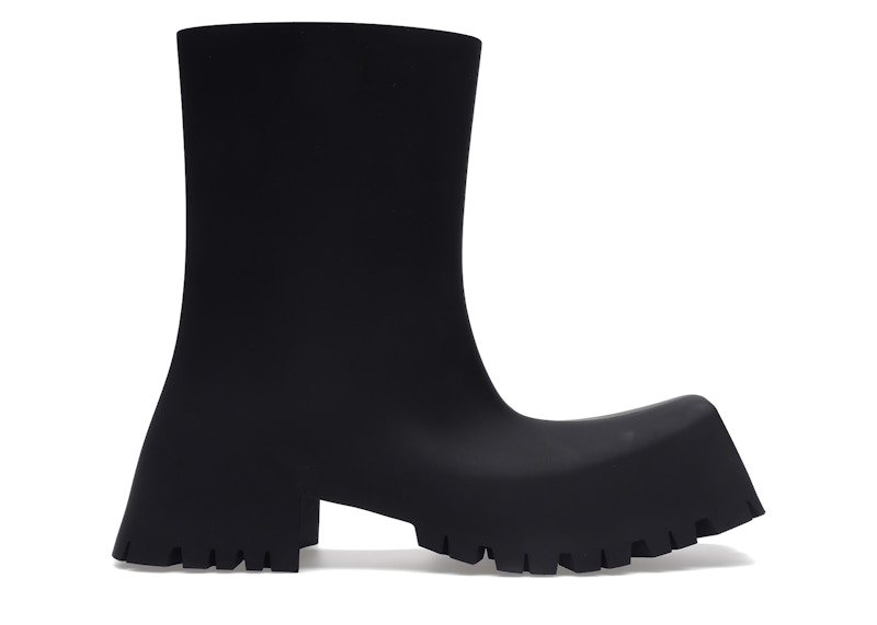 Balenciaga Trooper Rubber Boot Black メンズ - 680660W0FO81000 - JP