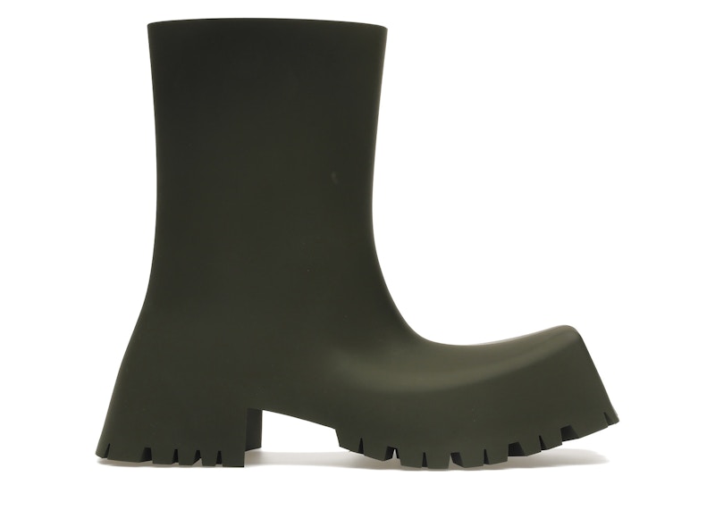 Balenciaga Trooper Rubber Boot Black Men's - 680660W0FO81000 - US