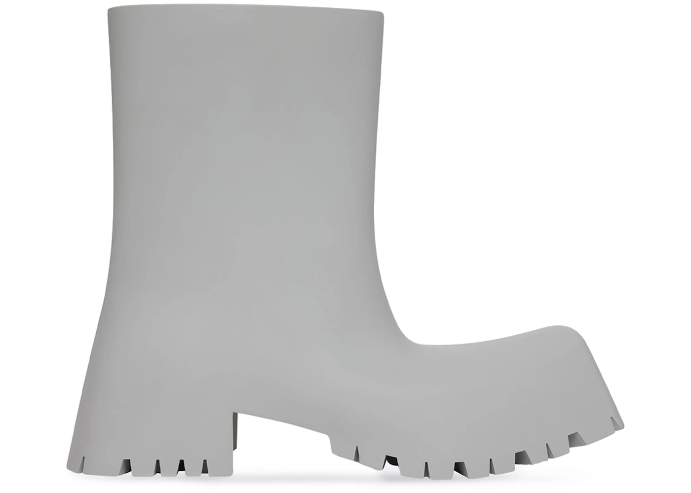 Balenciaga Trooper Rubber Boot Grey (Women's) 679326W0FO81030 US