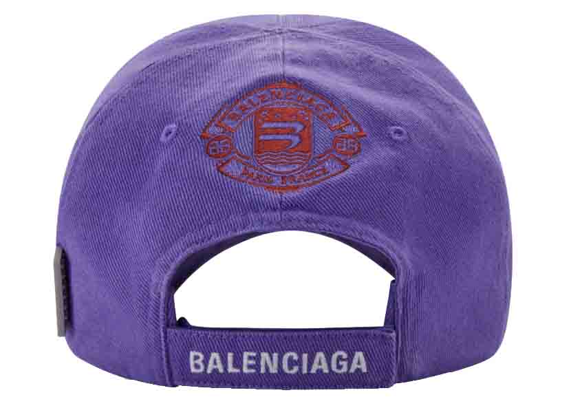 Balenciaga Unity Snowboard Cap (Men) Purple