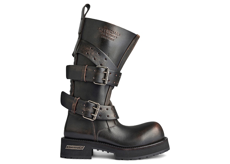 Balenciaga Venom High Boot Brown Men's - 857604 WBEQ3 2824 - US
