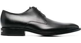 Balenciaga Wallstreet Almond-Toe Derby Shoe Black