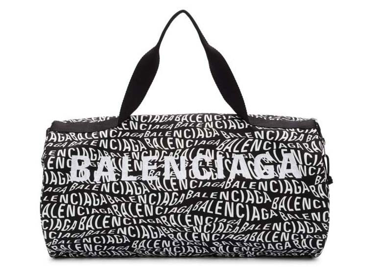 Black Gym Wear Cap by Balenciaga on Sale