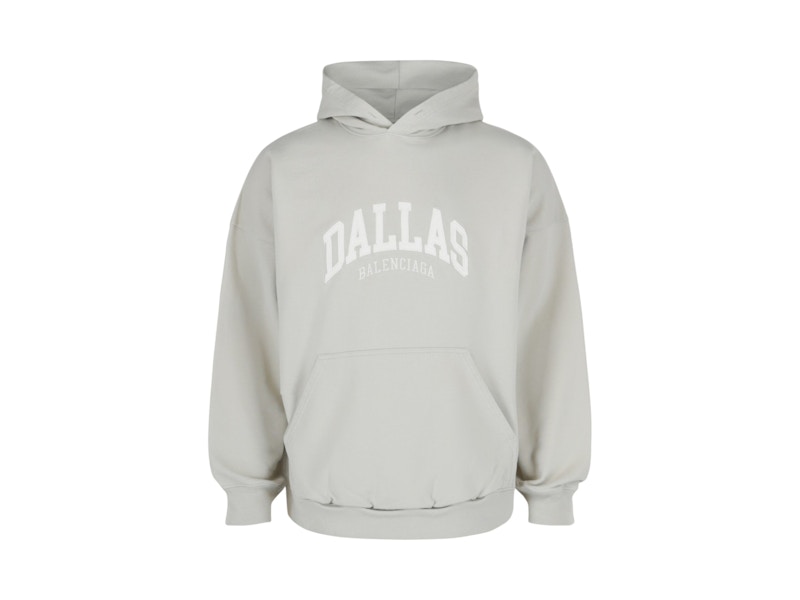 パーカー・フーディ Balenciaga Wide Fit Dallas Hoodie Balenciaga Wide Fit Dallas Hoodie Shell White Men's - US