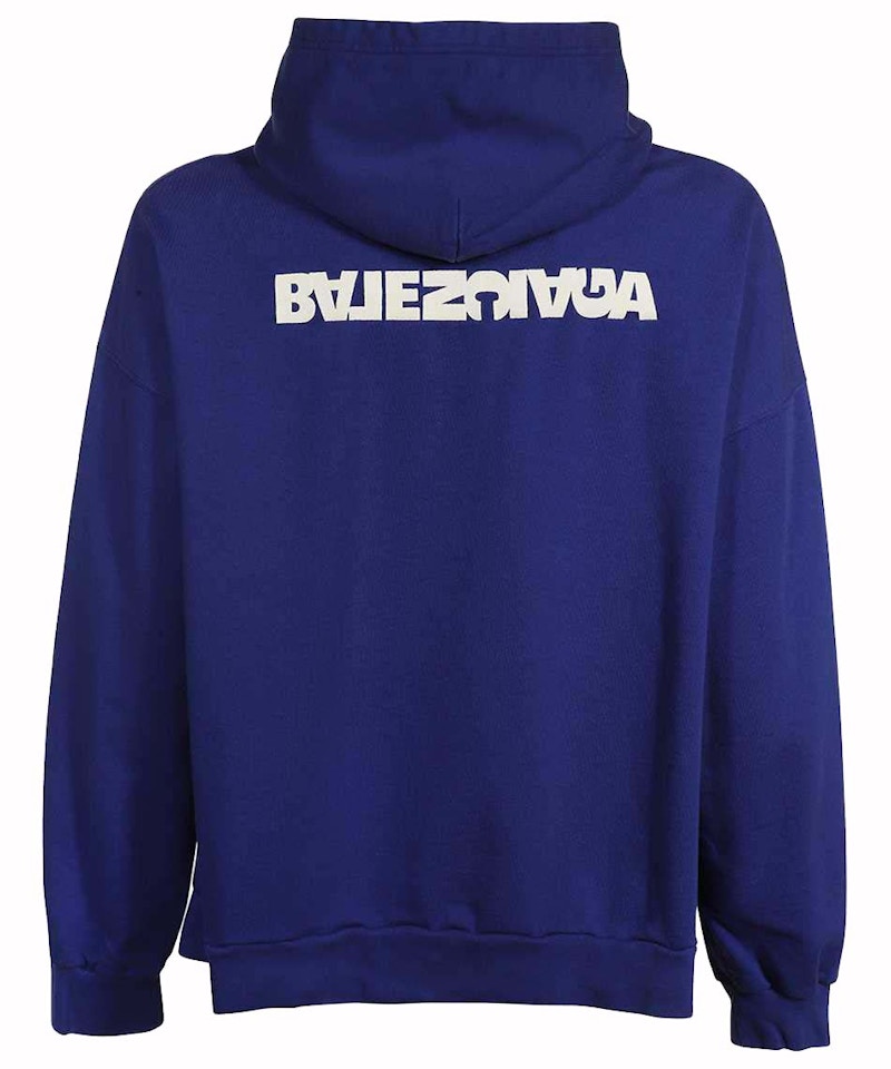 Balenciaga all over discount hoodie