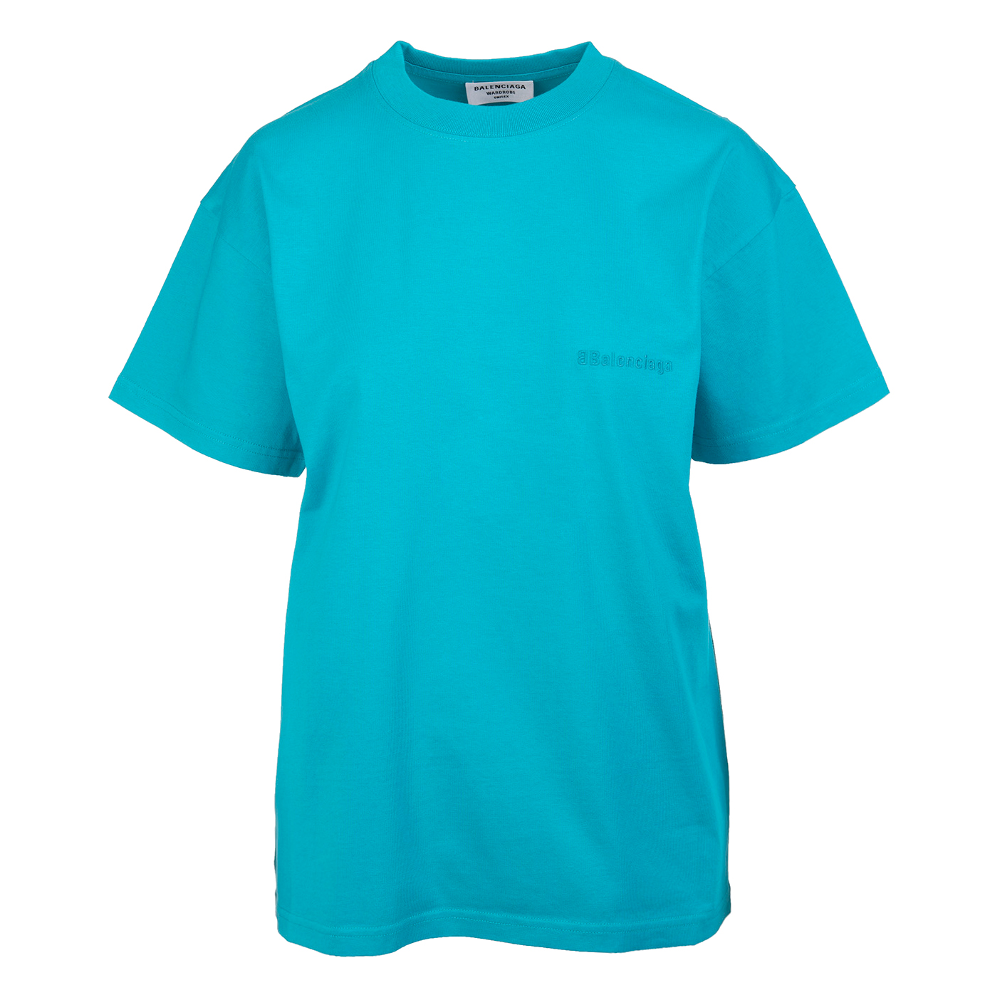 Balenciaga Wide Line T-Shirt Turquoise メンズ - FW21 - JP