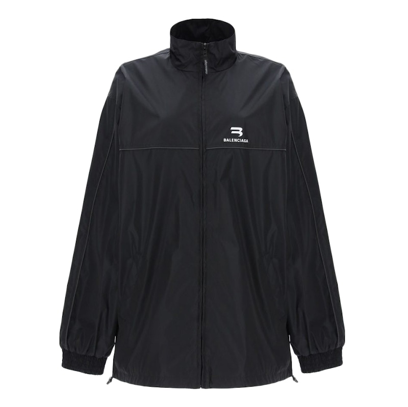 Balenciaga Women Nylon Jacket Black