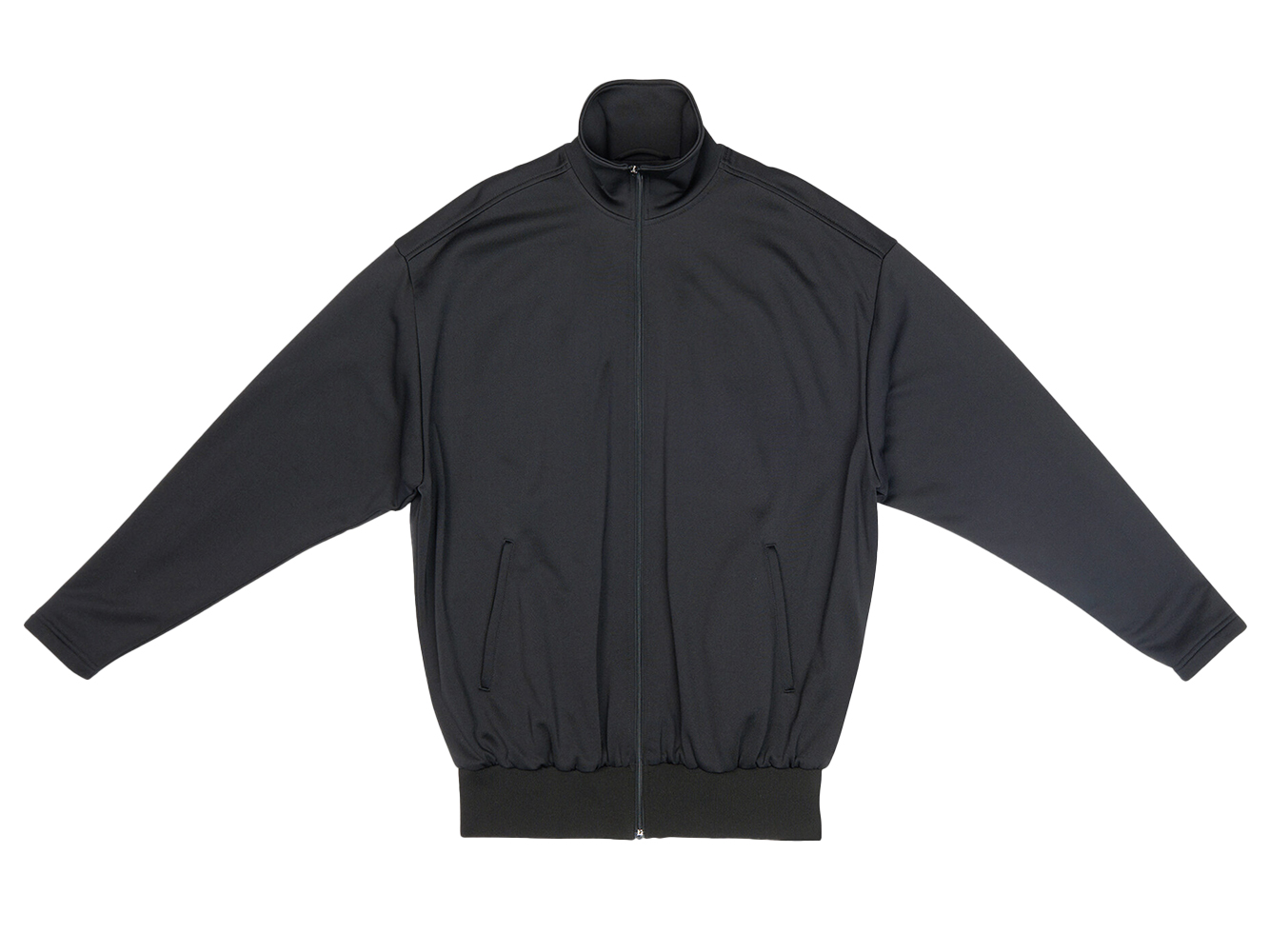Balenciaga Black Logo Printed Nylon and Cotton Zip Front Oversized Bomber  Jacket S Balenciaga  TLC