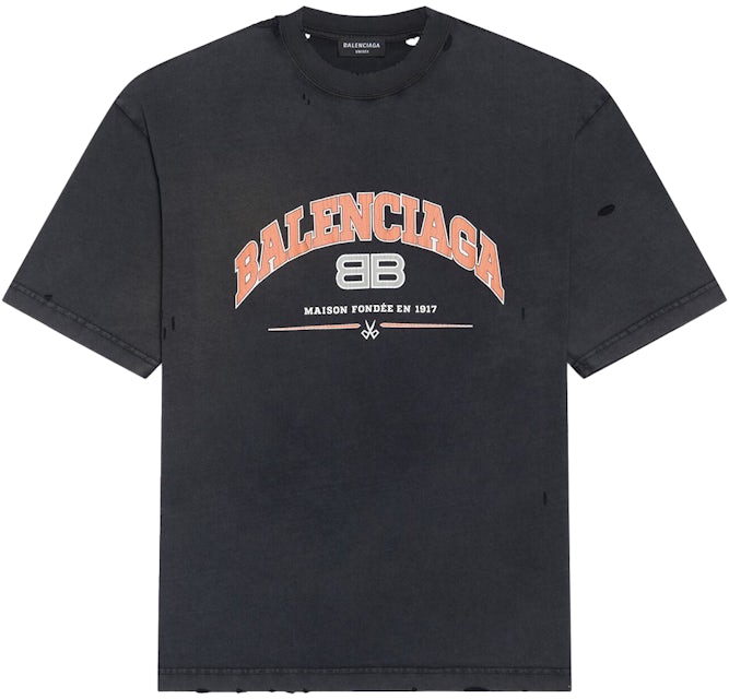 Balenciaga Languages Medium Fit T-shirt Black Men's - SS21 - US